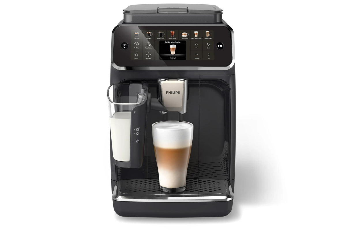 Philips 4400 Serie EP4441/50 Kaffeevollautomat – 1,8 l, 275 g Bohnenbehälter, 15 bar, Milchaufschäumer
