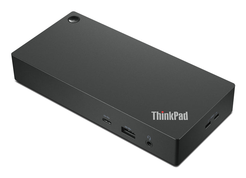 Lenovo Dockingstation – USB-C, 2× DP, 1× HDMI, 5× USB-A, 1× USB-C, 90 W PD, GbE, für Windows 10/Windows 7