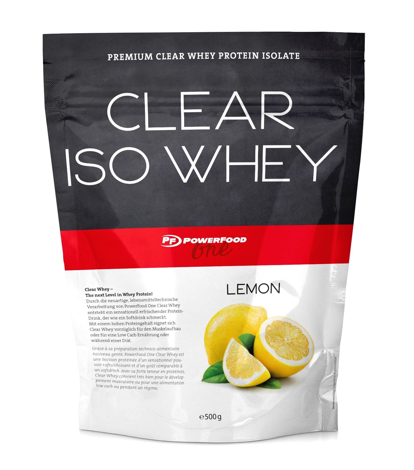 PowerFood Whey Protein Iso Zitrone