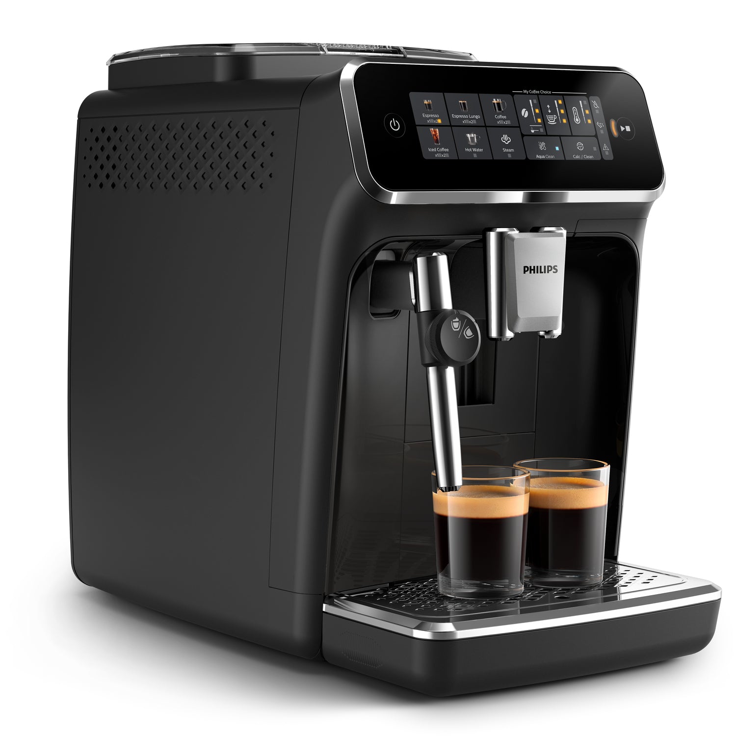 Philips Serie 3300 EP3321/40 Kaffeevollautomat – 1,8 l, 275 g Bohnenbehälter, 15 bar, Milchaufschäumer