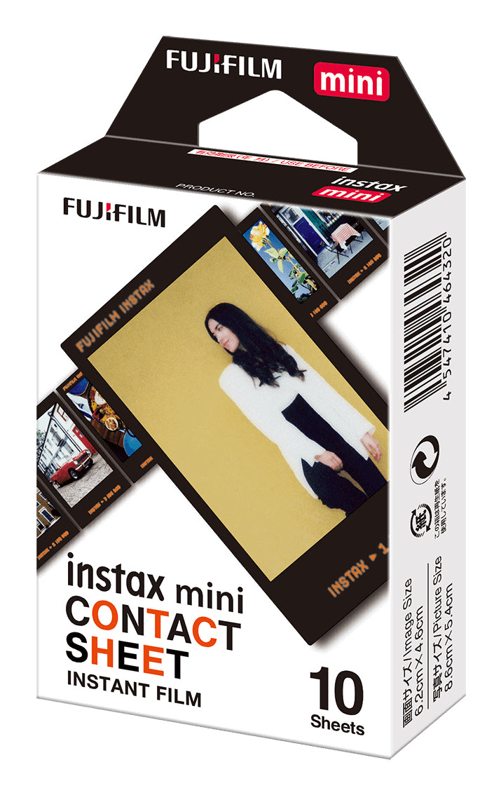 Fujifilm Instax Mini Sofortbildfilm – 5,4 × 8,6 cm – 10er-Pack – für instax mini 11, 7+, 40 u. a.