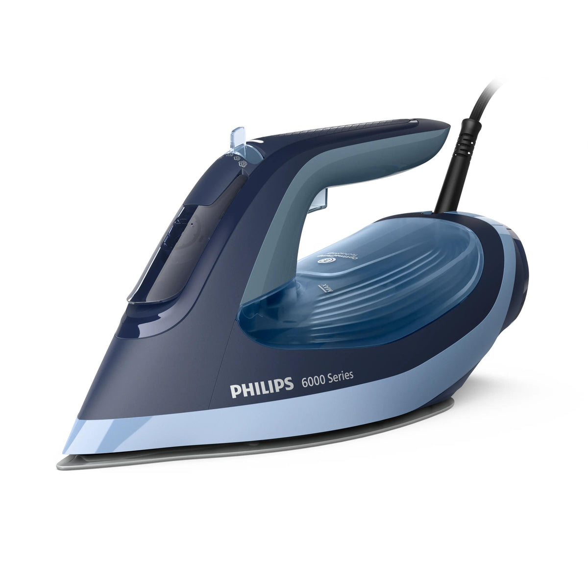 Philips Dampfbügeleisen DST6120/20 – Blau, SteamGlide Plus-Sohle, Dampfstoß 190 g/min, 12,9 × 31,6 × 15,8 cm