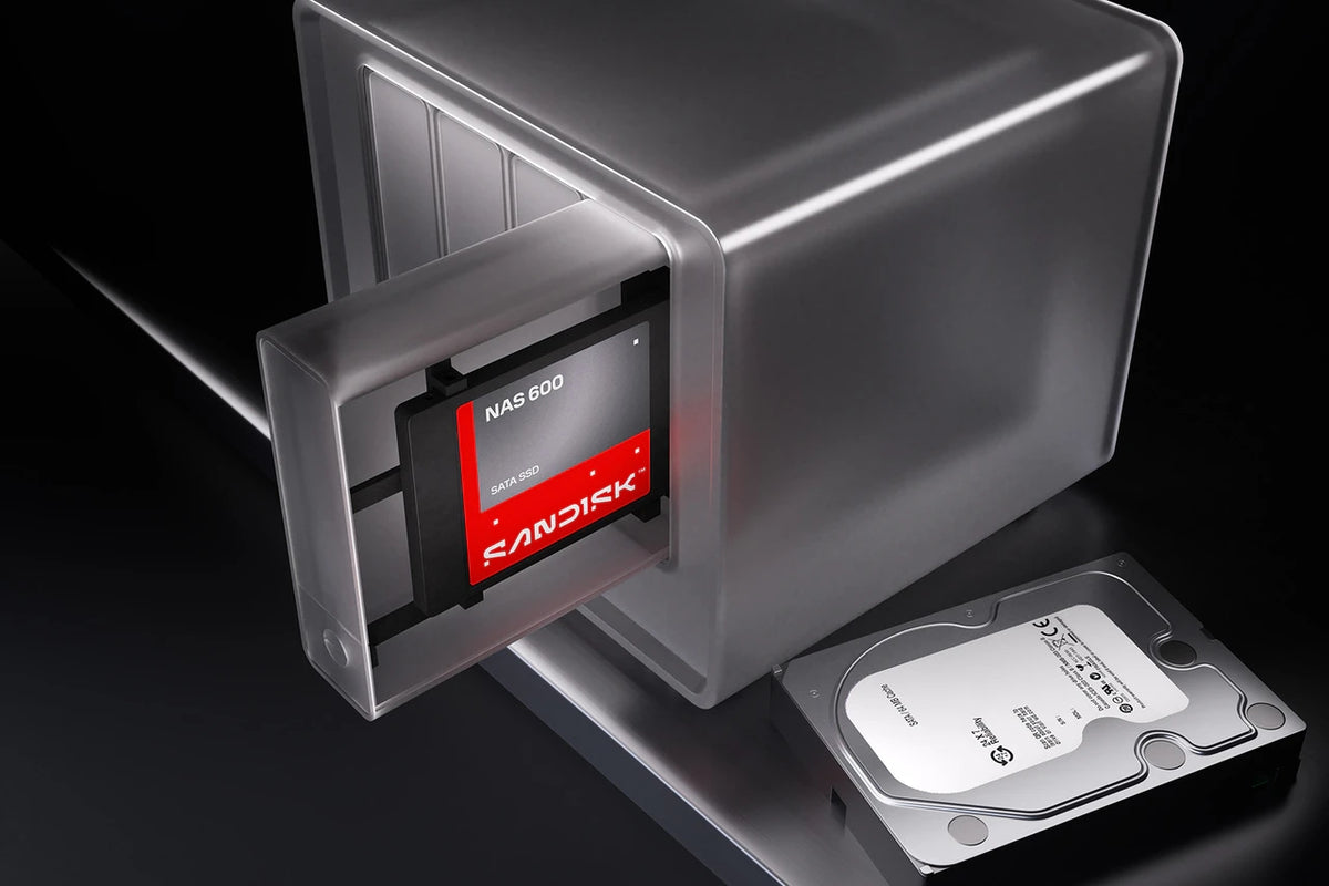 SanDisk NAS 600 – 2,5" SATA SSD, 1 TB – für NAS