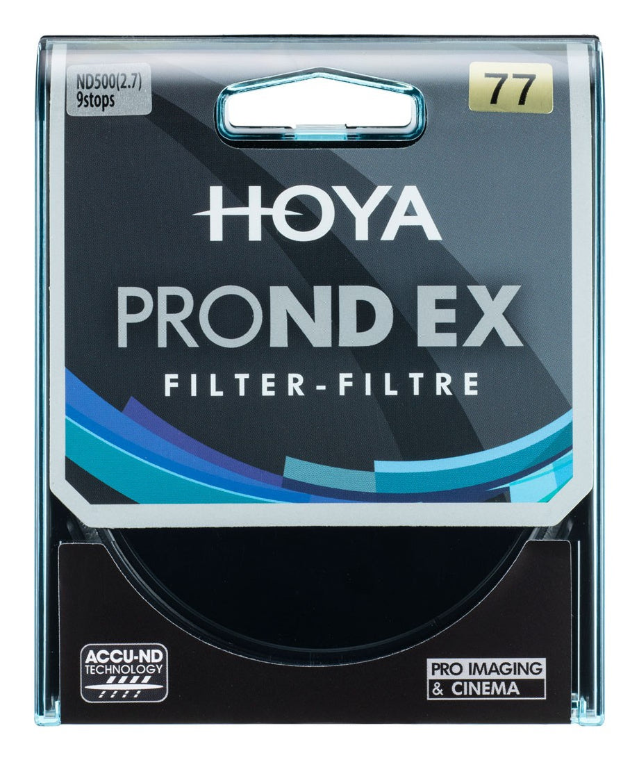 Hoya ND500 Neutraldichtefilter 82 mm – 9 Blenden – für Objektive mit 82 mm Filtergewinde – Schwarz