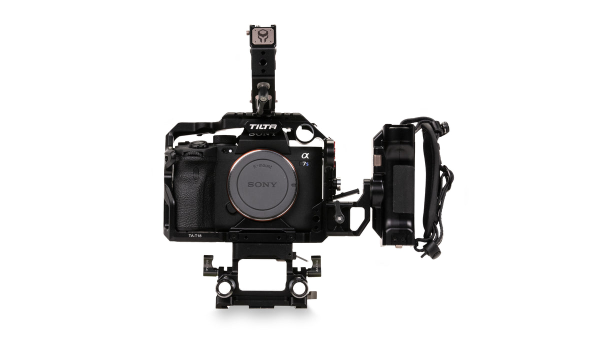 Tilta TA-T18-E-B Pro Kit – 280 × 140 × 178 mm, 1,36 kg – für Sony a7S III – Schwarz