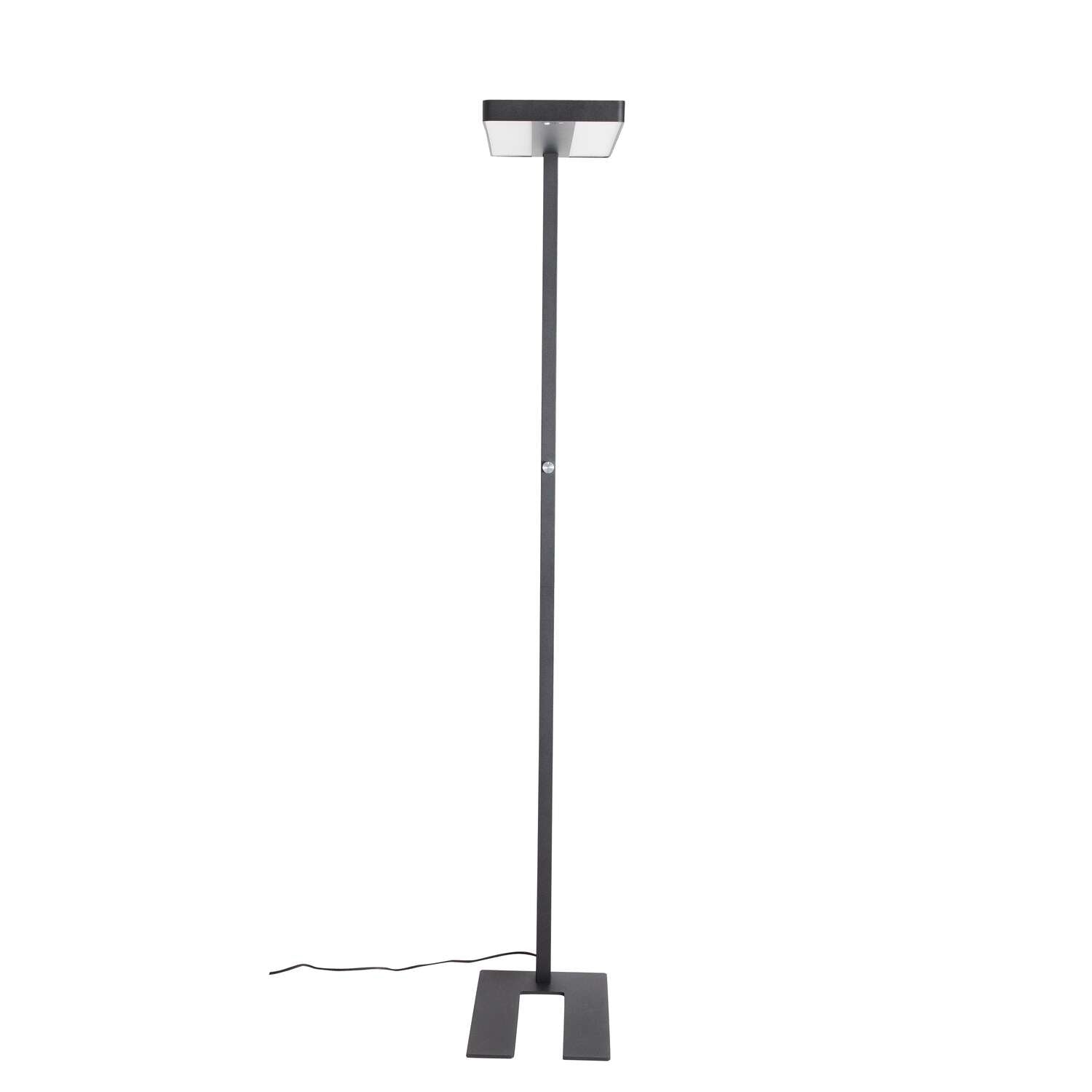 MAUL LED-Stehleuchte Juvis – Bewegungssensor, Tageslichtsensor, dimmbar – 4000 K – 13'060 lm – schwarz