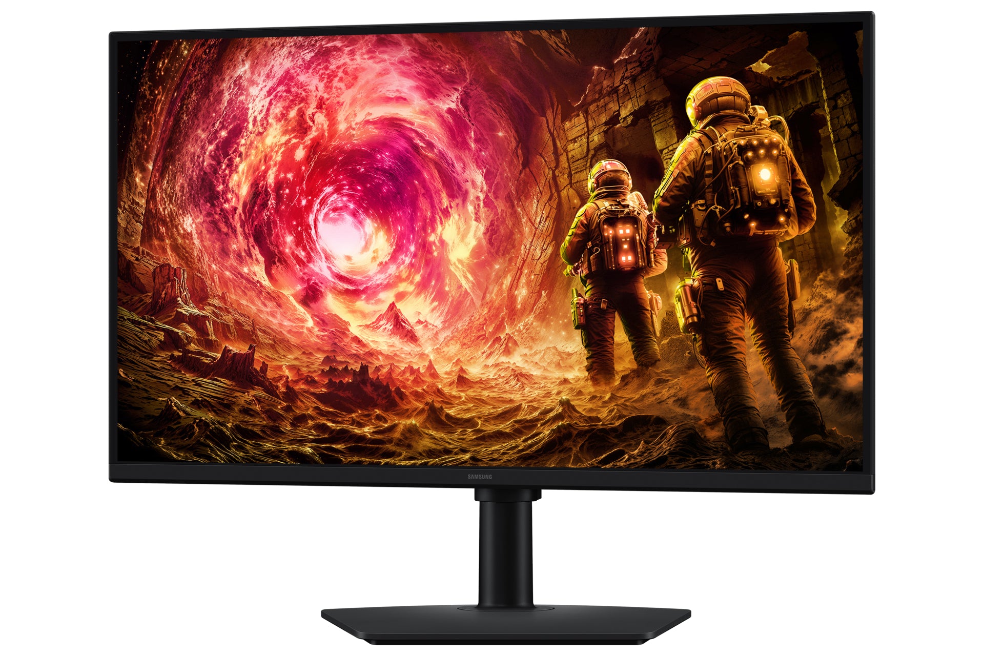 Samsung S27FG506EU – Monitor, 27", 300 cd/m², HDR10, G-SYNC kompatibel, FreeSync, VESA 100 × 100, Schwarz