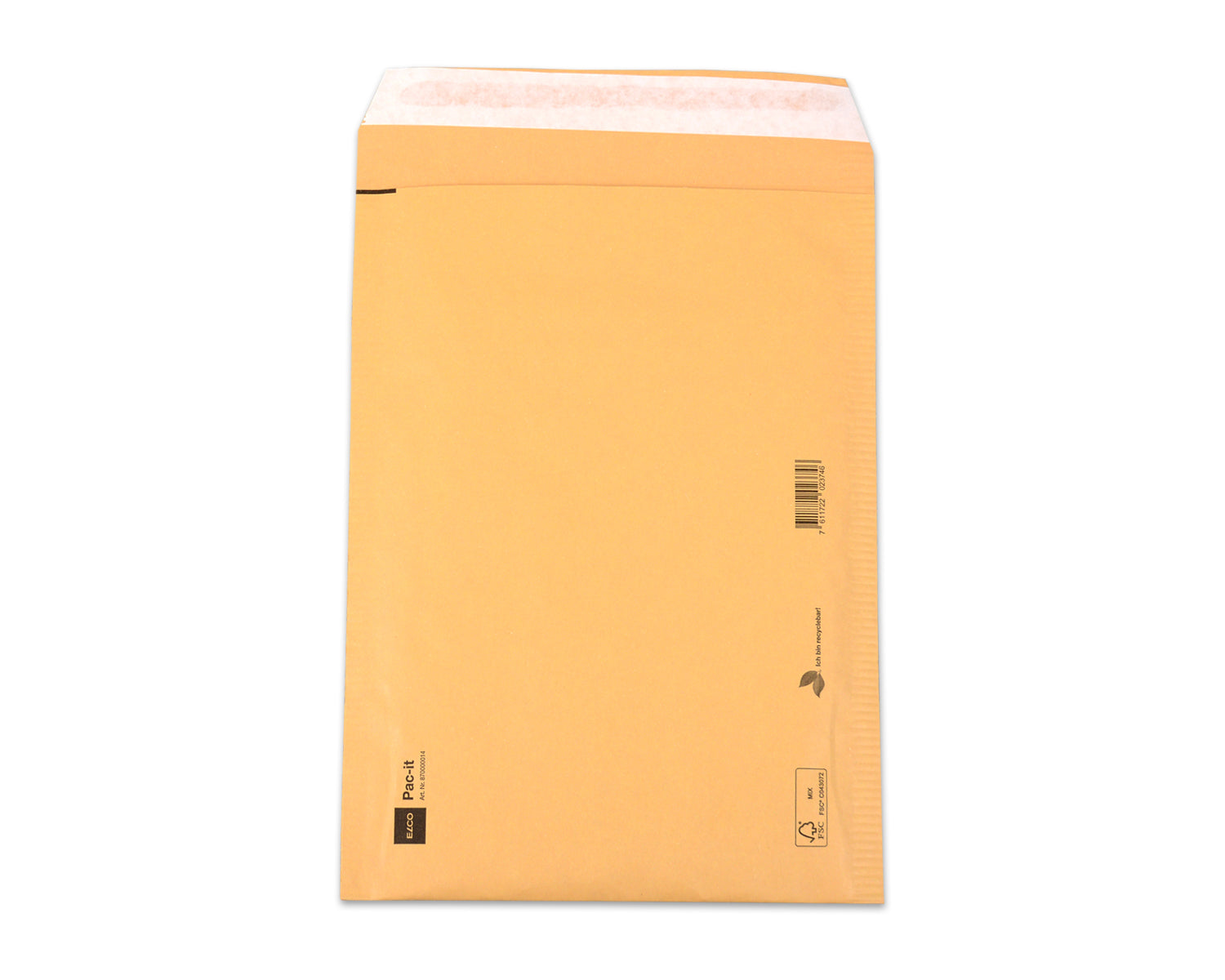 Elco Luftpolstertasche – 200 × 275 mm, braun, selbstklebend – 4 Stück