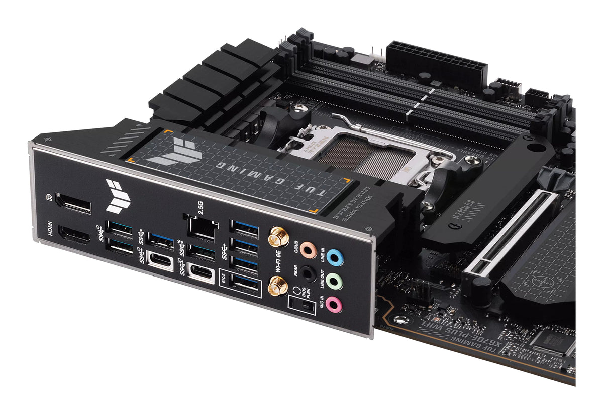 ASUS TUF GAMING X670E-PLUS WIFI – Mainboard – Sockel AM5, AMD X670, ATX, 4×DIMM, DDR5, 192 GB