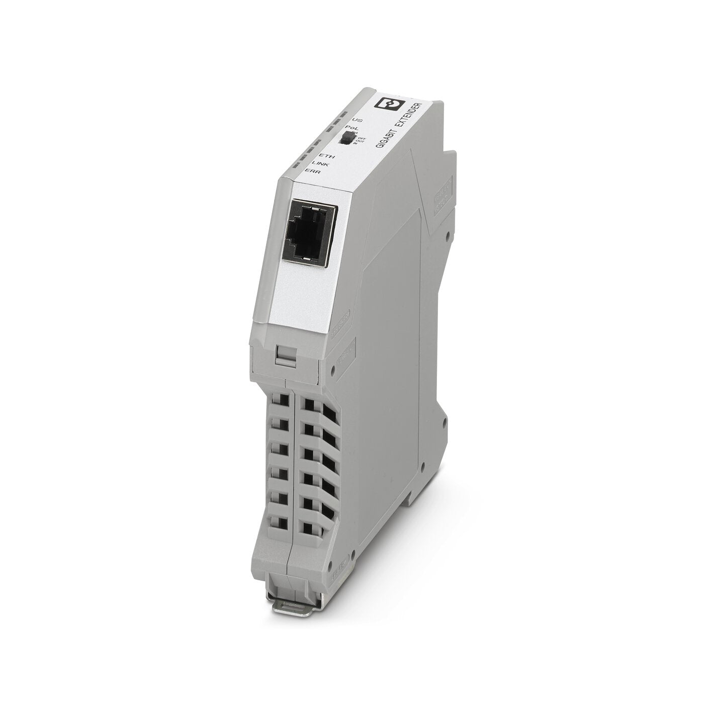 Phoenix Contact Extender 1010 ETH TP-G – Ethernet Extender – 1× RJ-45, 1G, 1000 m, Grau