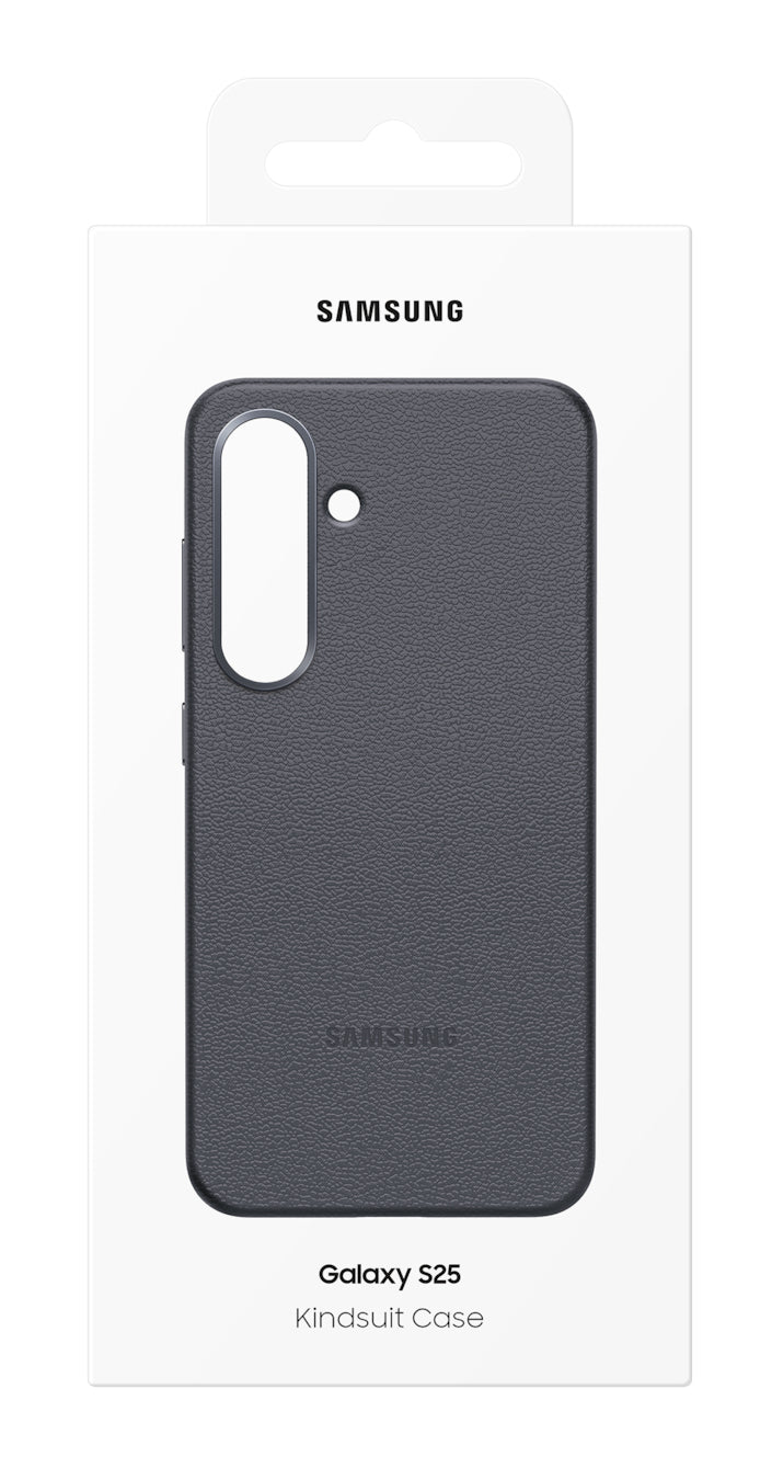 Samsung Backcover – für Samsung Galaxy S25 – schwarz – Leder
