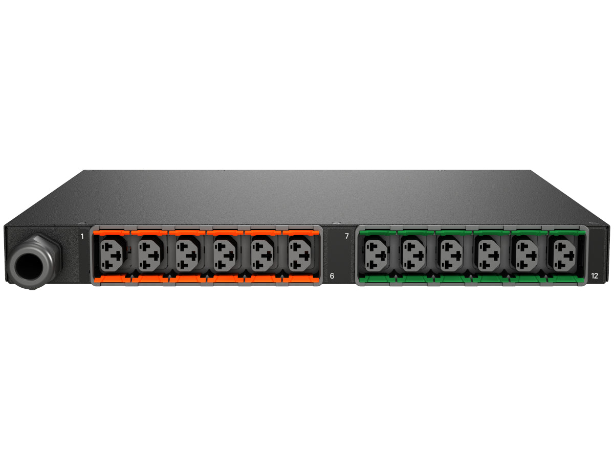 Vertiv Geist MGU3E1R6-12CF13-3PS6B2H10-S Rack-PDU, geschaltet – 12× AC (C13/C19) – IEC 60309 Eingang