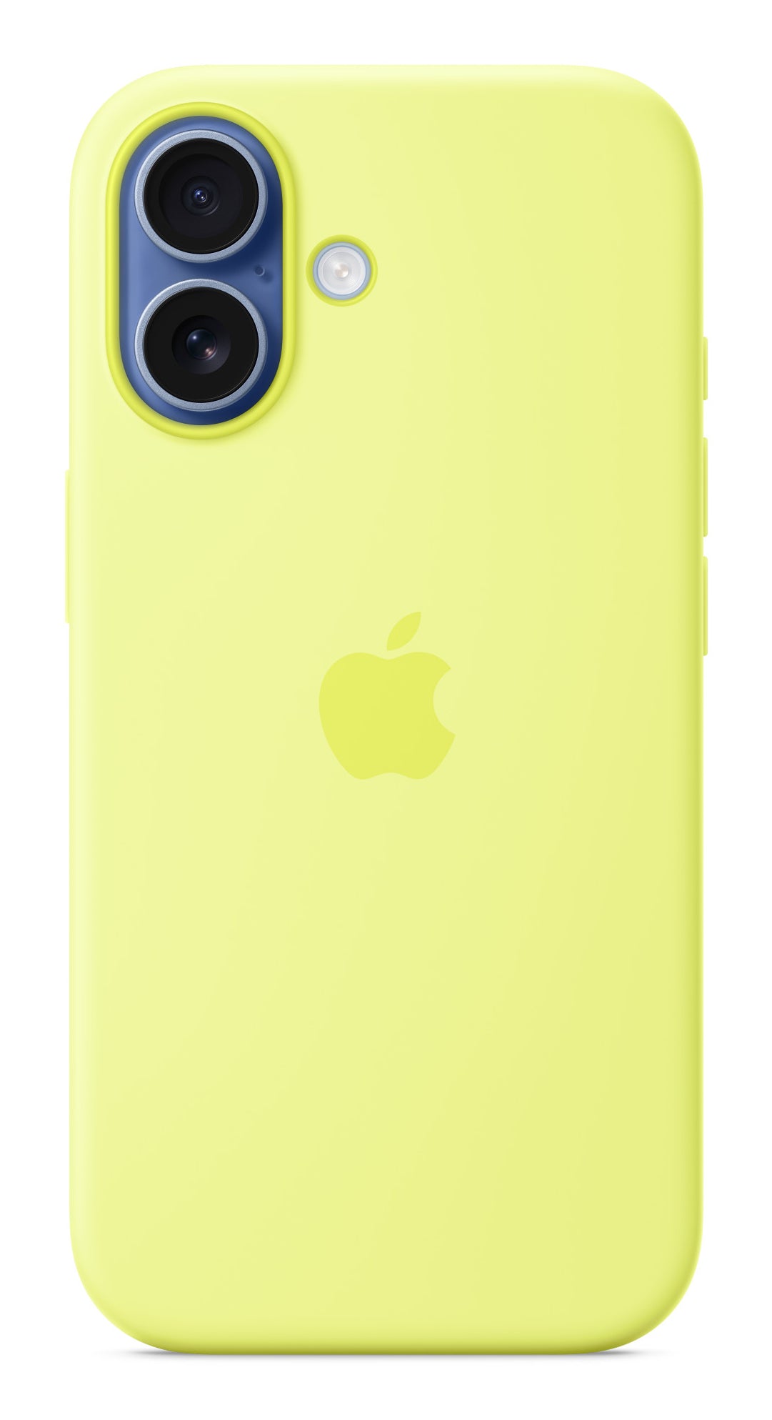 Apple Backcover – für Apple iPhone 17, MagSafe, Silikon+Mikrofaser, Neon Gelb