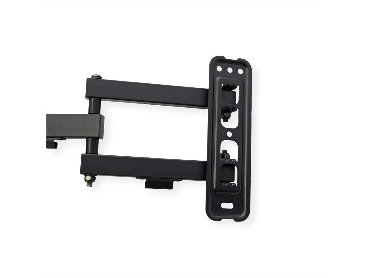 VALUE Wandhalterung – Vollbeweglich – 13–32" – VESA 75×75–100×100 – bis 20 kg, für TVs – Schwarz