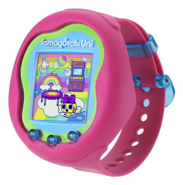 Bandai Tamagotchi Uni – 24 × 15 × 6,5 cm – LiPo-Akku, Laden per USB, WLAN – ab 6 J. – rosa