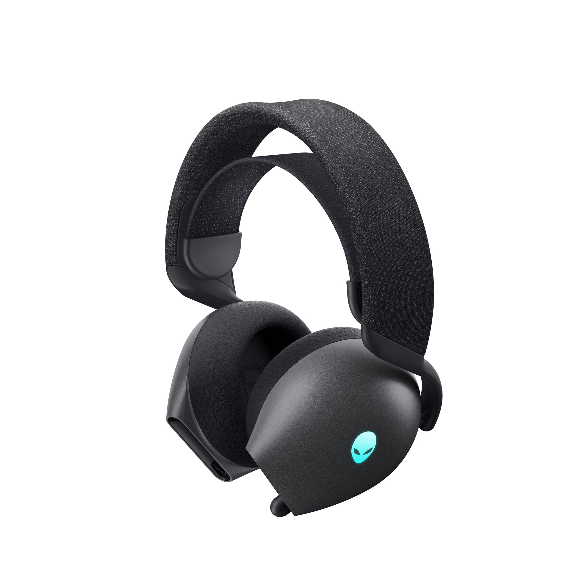 Alienware AW720H Gaming-Headset – Over-Ear, Stereo, Kabel + BT, mit USB-C-Dongle, Schwarz