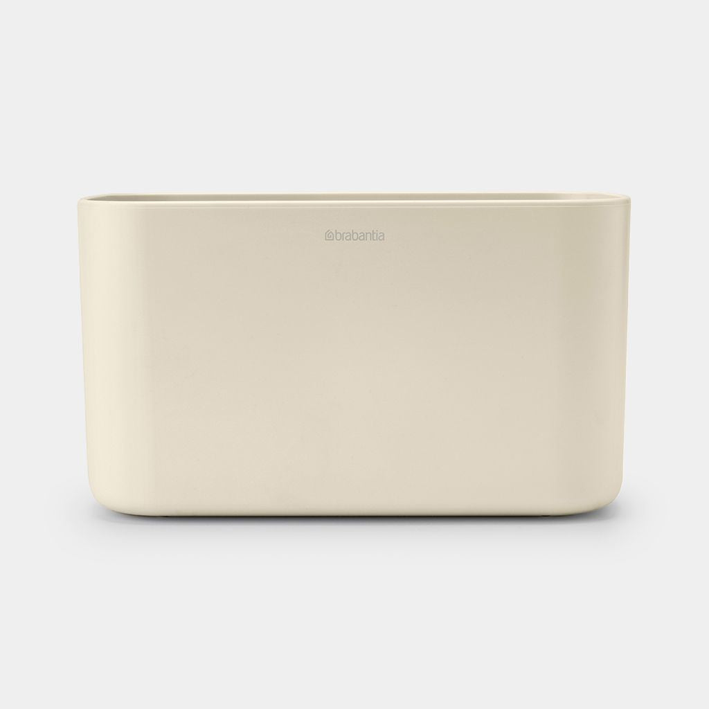 Brabantia Aufbewahrungsbox (Bad) – Kunststoff, 19,7×9,8×11 cm, freistehend, Beige