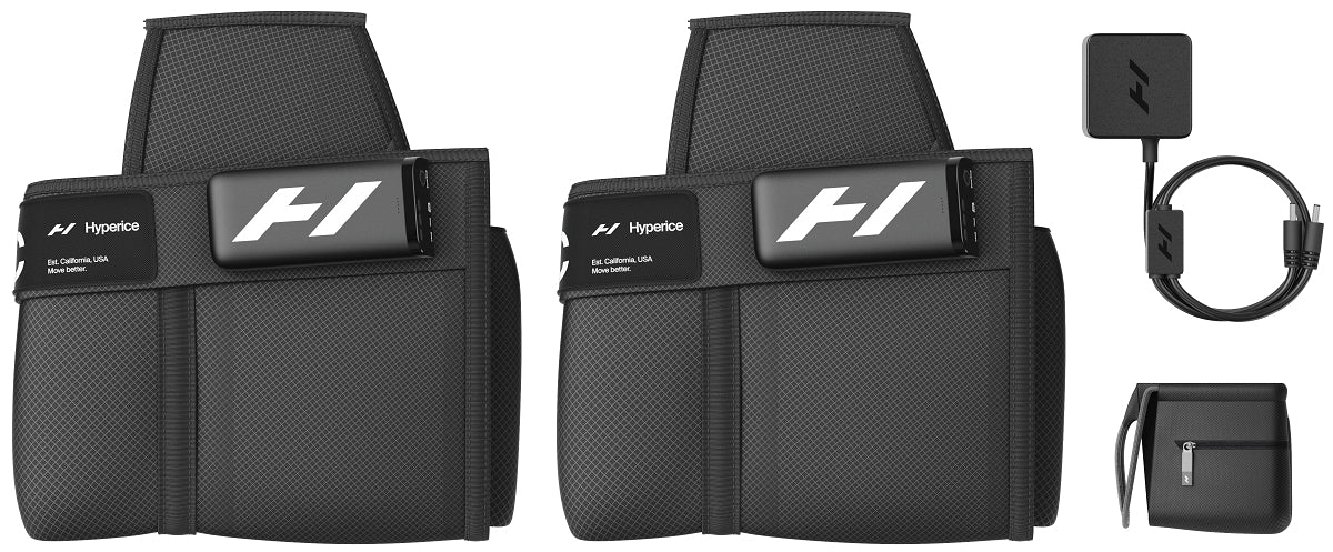 HyperIce Massagegerät (elektrisch) Normatec Premier Standard – Luftdruckmassage, Beine, 7 Stufen, Akku