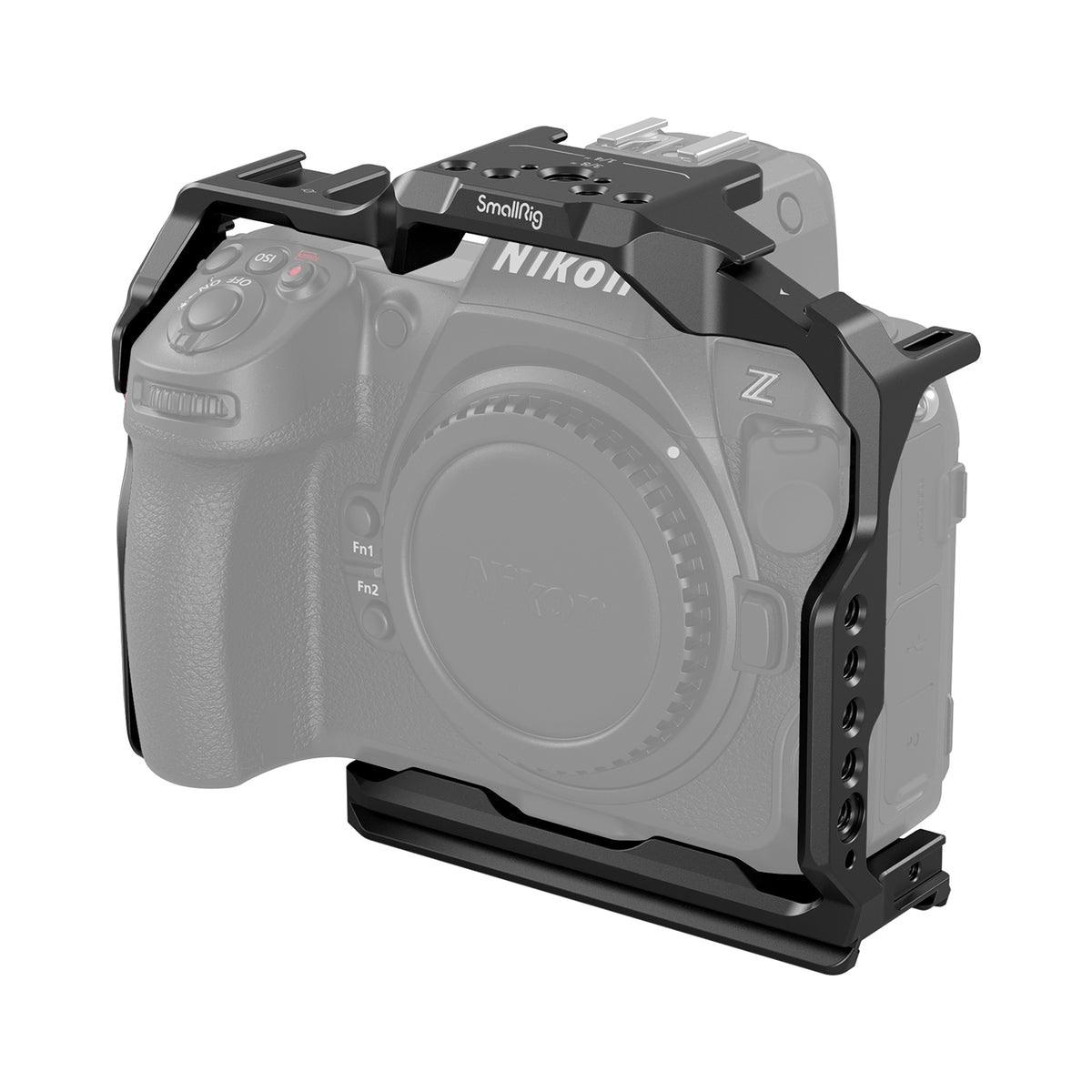 SmallRig 3940 Cage – Aluminium, 159,1 × 56,8 × 80 mm, 203 g – für Nikon Z 8 – Grau/Schwarz