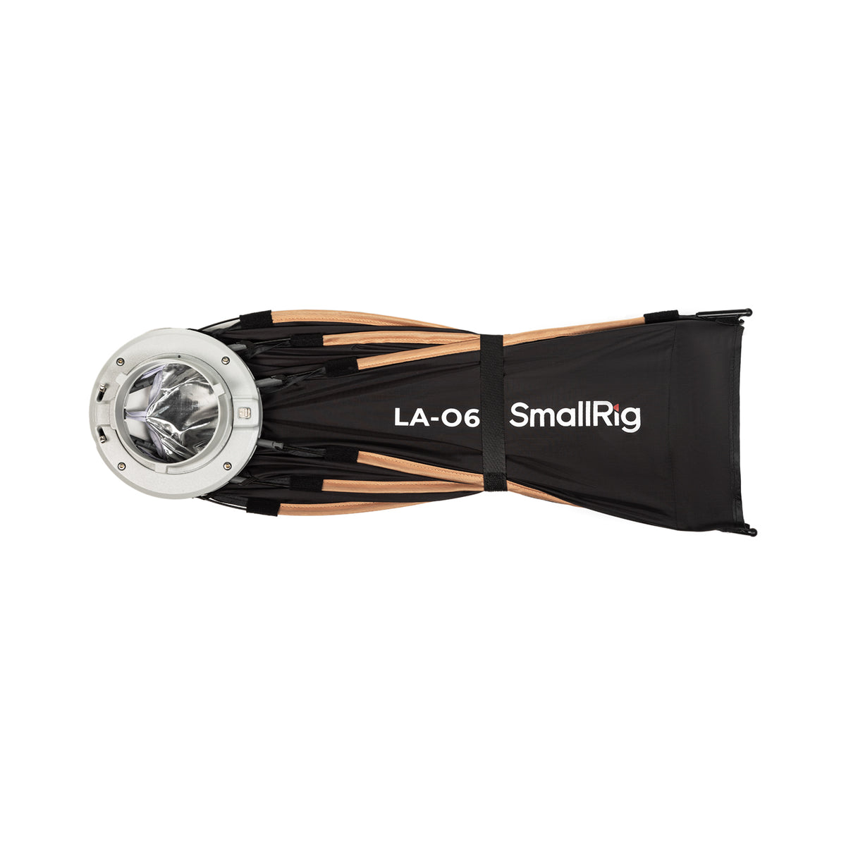 SmallRig LA-O65 Achteck-Softbox – 65 cm, Tiefe 380 mm – für Bowen COB-Licht – Schwarz