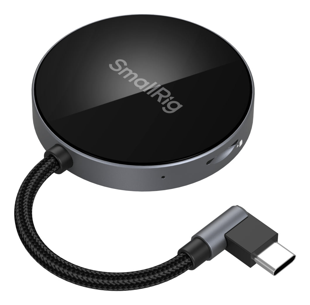SmallRig USB-Kartenleser USB-C – SD/microSD, 2 Steckplätze – USB 3.2 Gen 1 (5 Gbit/s) – Aluminium, LED-Anzeige