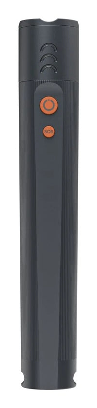 Hama Taschenlampe FLX1200-C – 1200 lm, 300 m, IP44, USB, Akku – Grau