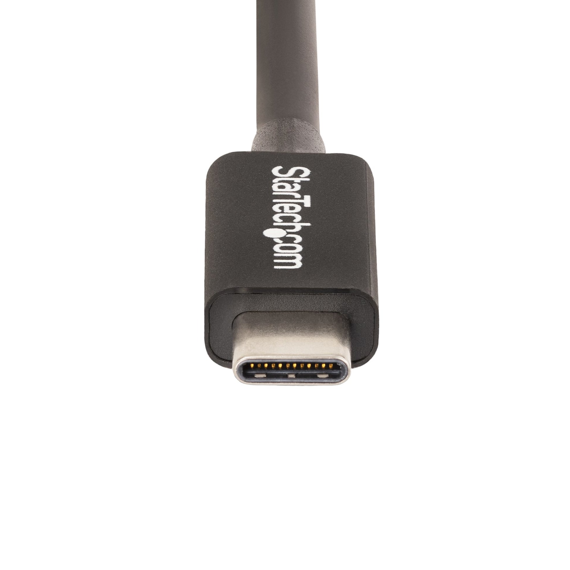 StarTech.com Thunderbolt 4 (USB-C) Kabel – 40 Gbit/s – 1 m – PD 100 W – 8K/60 – TPE-Mantel – Schwarz