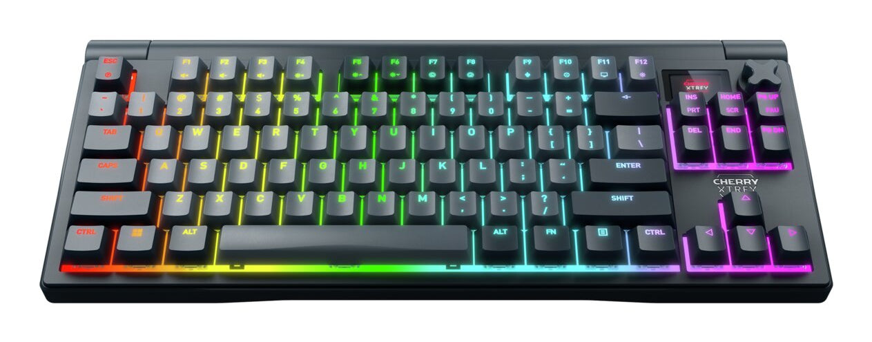 CHERRY XTRFY MX 8.3 TKL – Tastatur TKL – Mechanisch (Cherry MX2A Red), Bluetooth & 2,4 GHz – QWERTY (UK-INT)