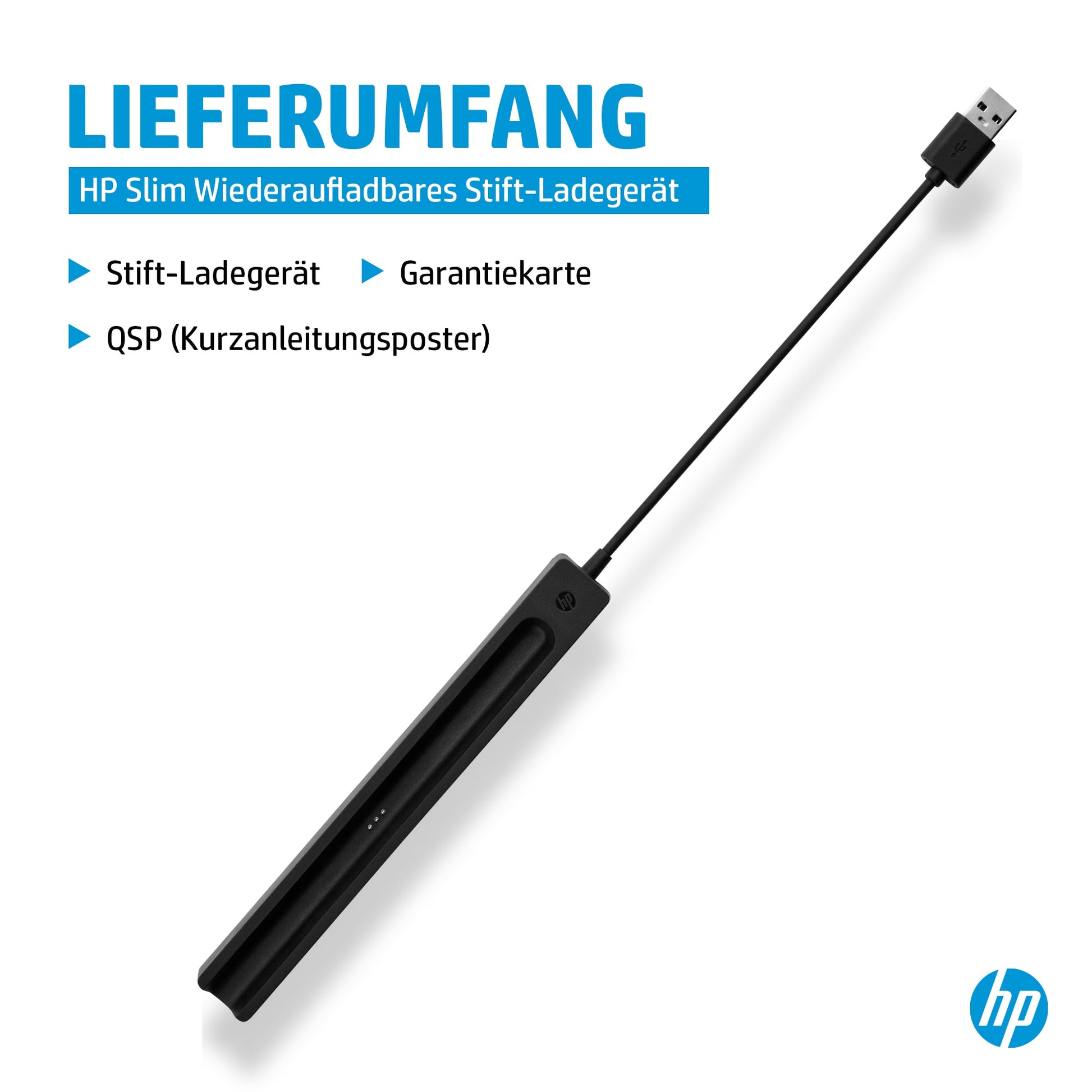 HP RCHRGLE Slim Pen Ladegerät – für Slim Pen