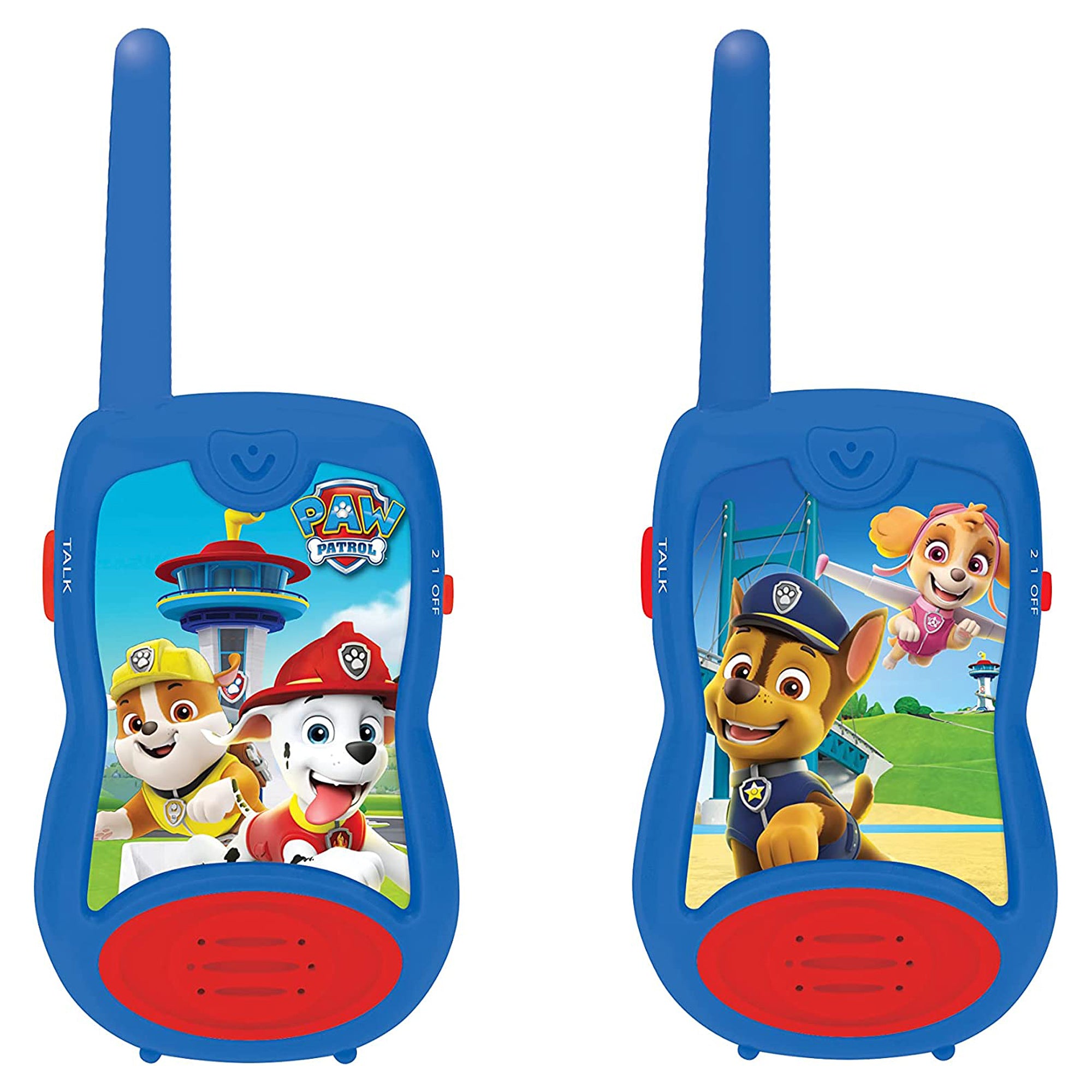 Lexibook TW12PA – Funkgerät (2er-Pack), Reichweite bis 120 m, Paw Patrol, Mehrfarbig