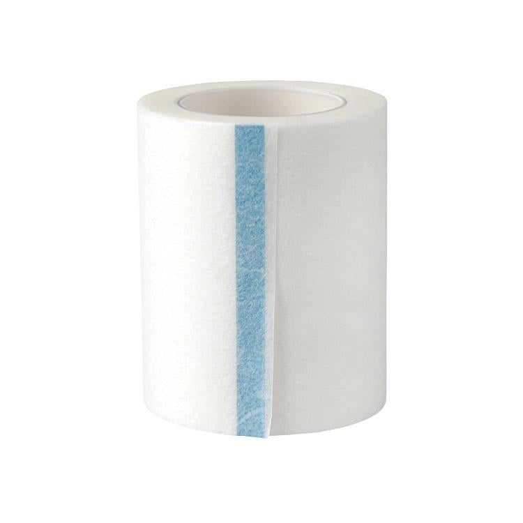 MaiMed Heftpflasterrolle – 50 mm × 9,1 m, zuschneidbar, inkl. 6 Rollen, weiss