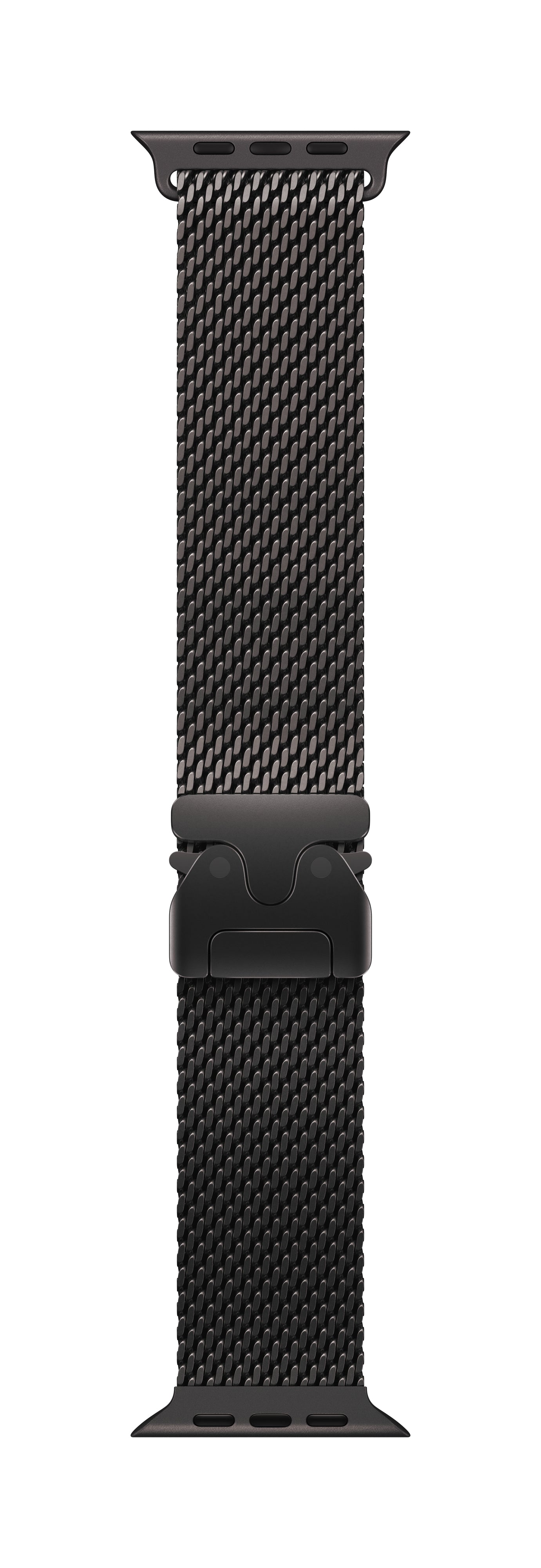 Apple Milanese Loop – Armband – für Apple Watch 49 mm, Schwarz, M, Titan