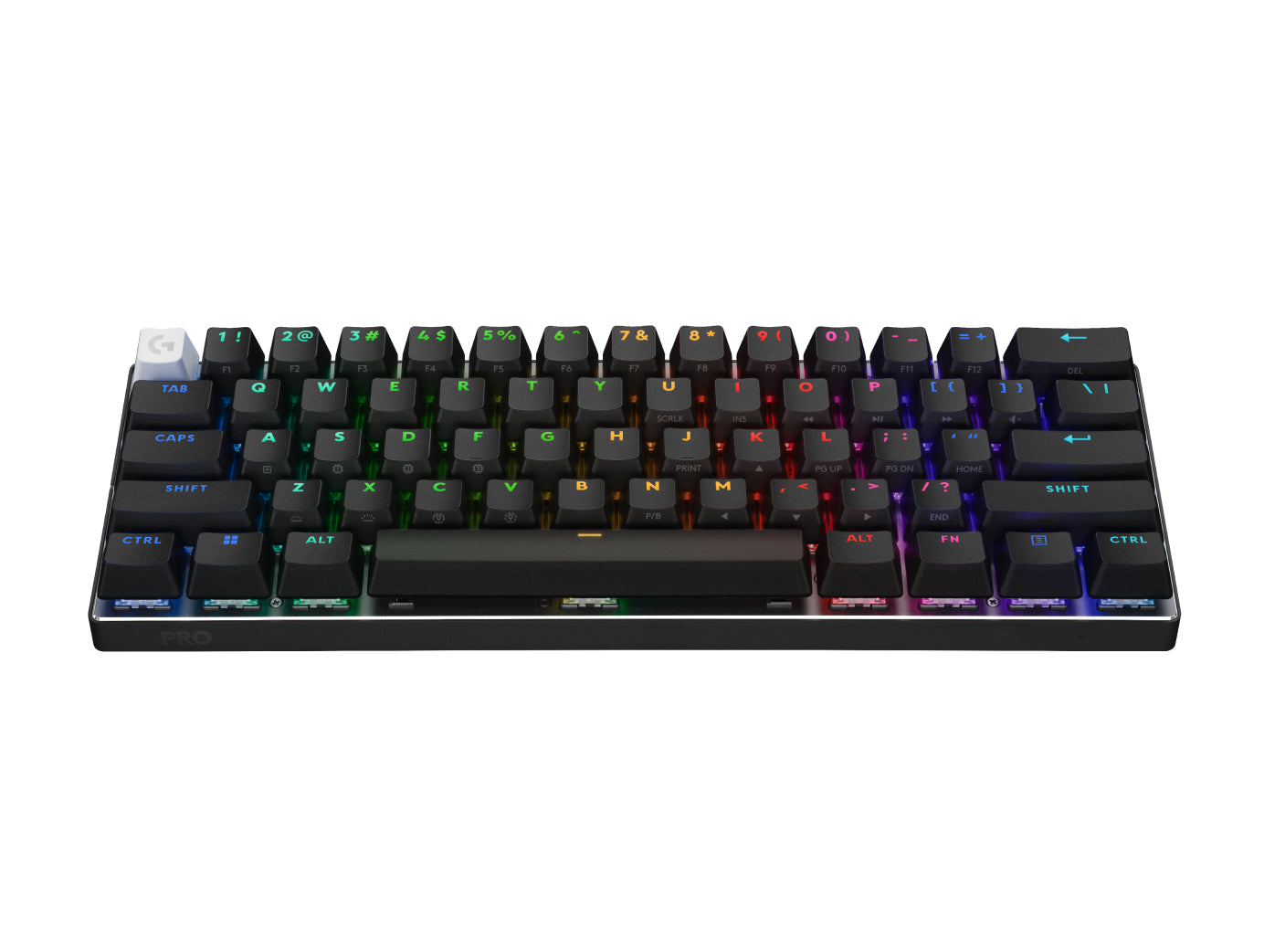 Logitech G PRO X 60 – Tastatur 60% – Mechanisch – Bluetooth & 2,4 GHz (Nano-Empfänger USB-A) – QWERTY (US-INT)