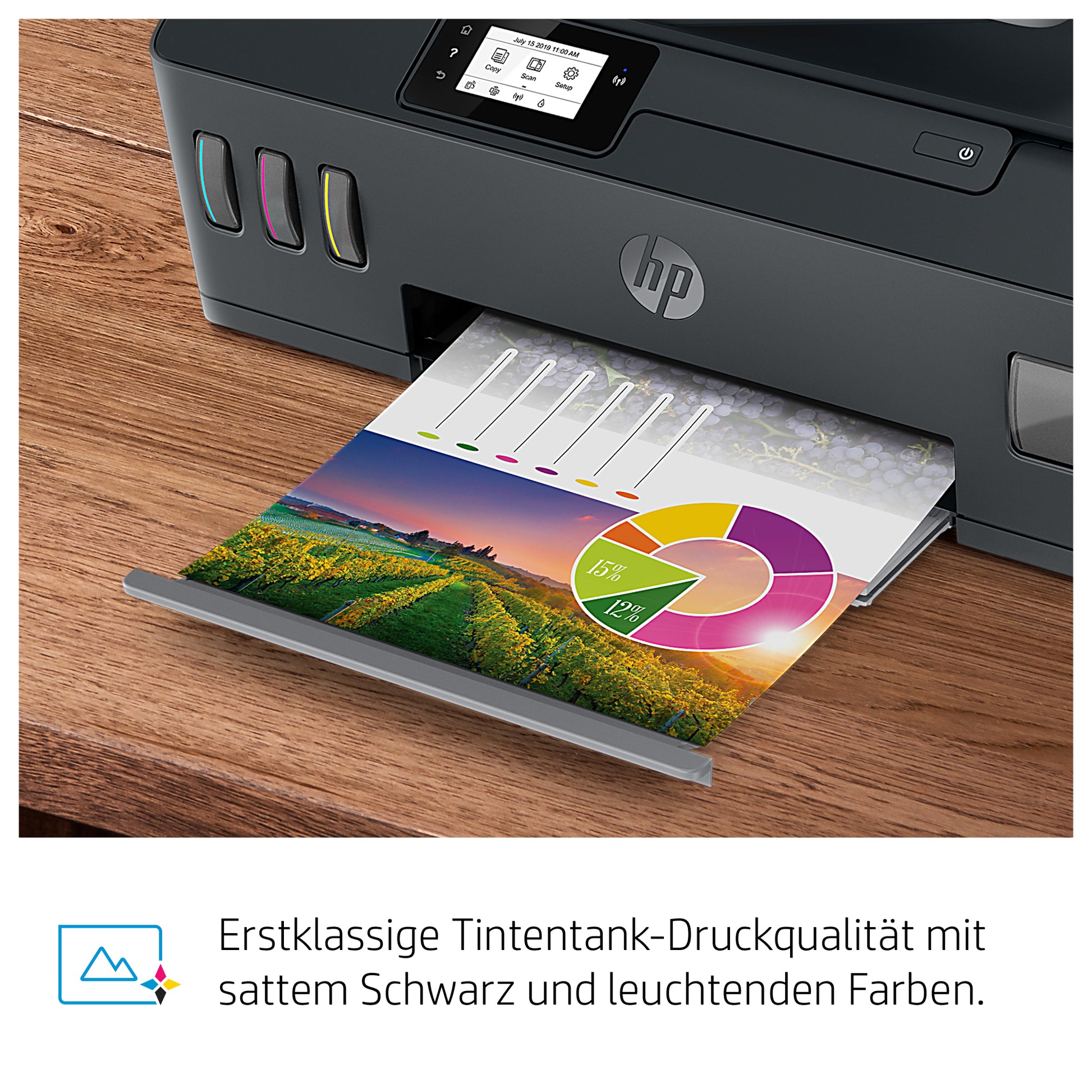 HP Epson Smart Tank Plus 570 – Farbiges Tintenstrahl-MFP A4 – ADF