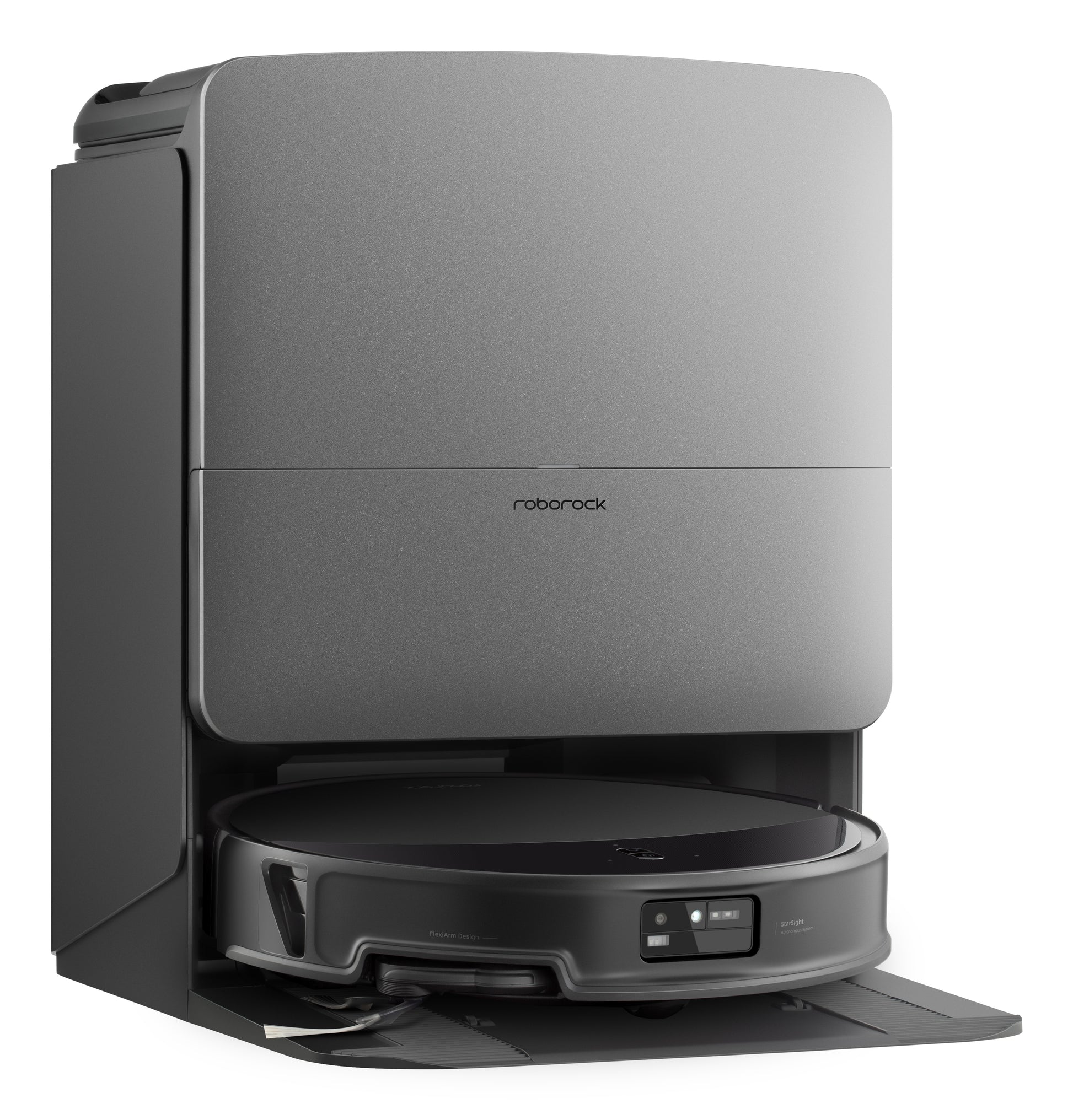 Roborock Saugroboter SAROS 20X, mit Absaugstation, mit Wischfunktion – 36000 Pa, 200 min, Höhe 80 mm
