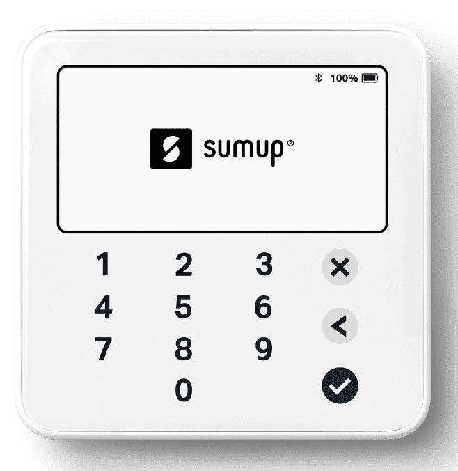 SumUp Solo Lite – Mobiles POS-Terminal – Bluetooth – Weiss