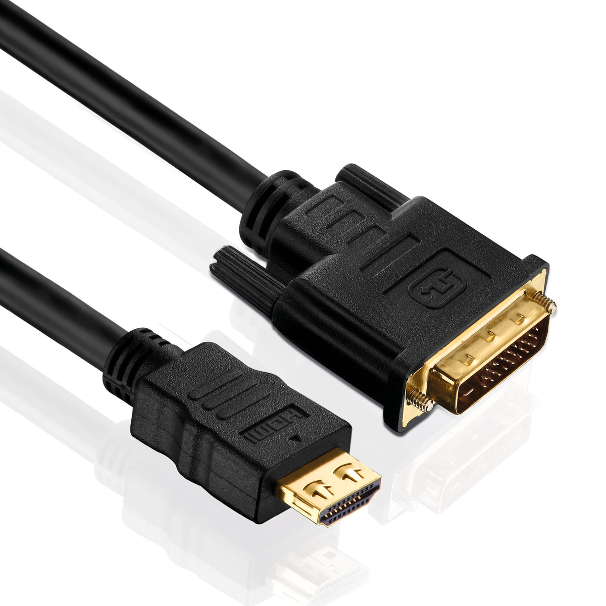 PureLink HDMI auf DVI-D Adapter, 1080p, 7,5 m, vergoldete Stecker