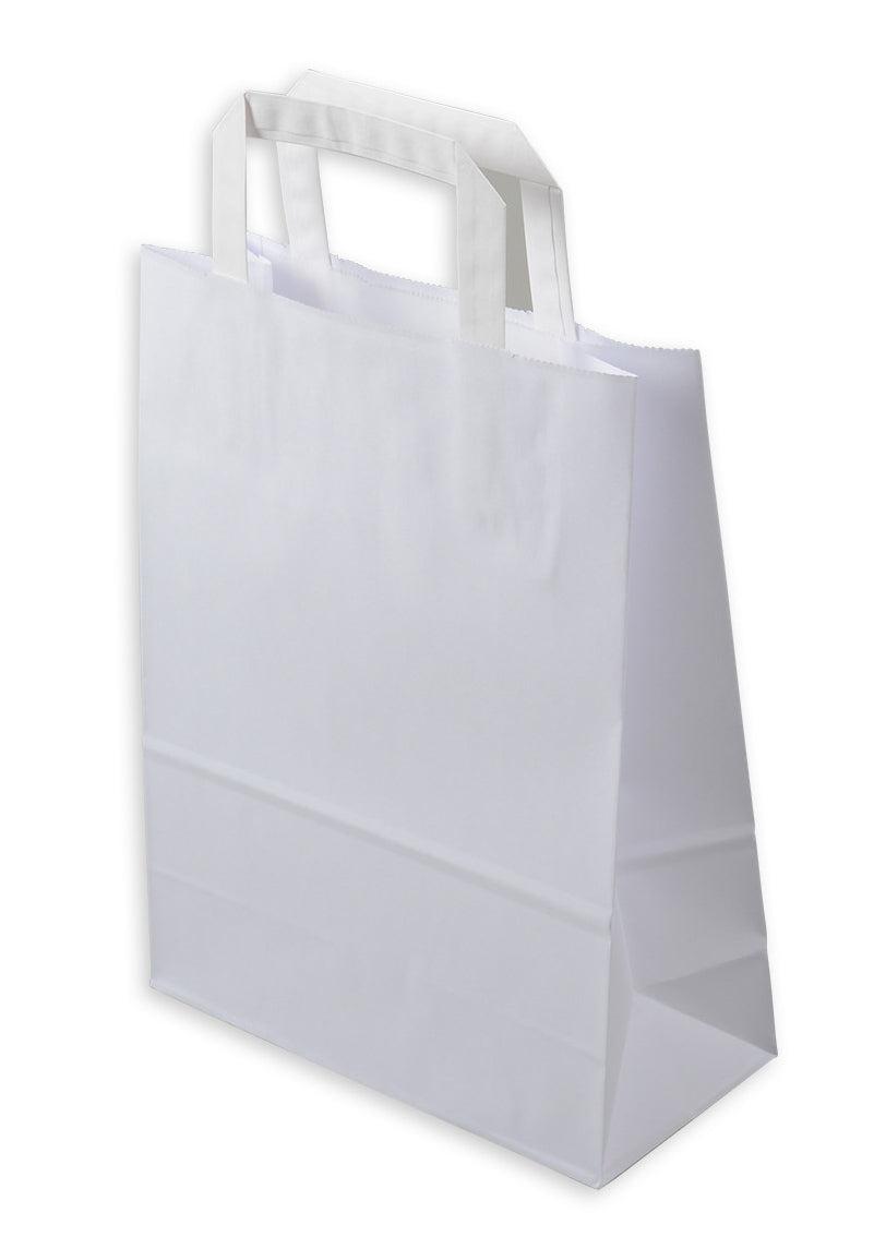 Elco Tragetasche, Weiss – 220 × 100 × 290 mm – 50 Stk.