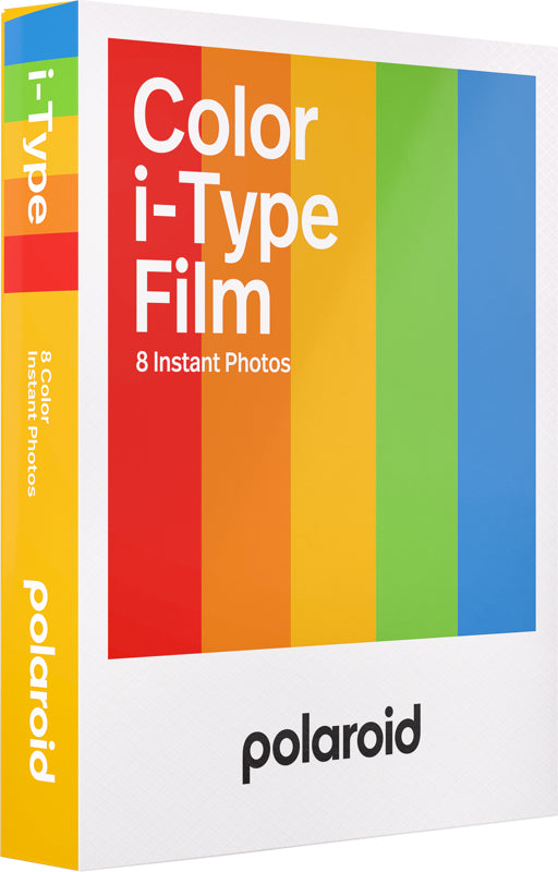 Polaroid Originals Film i-Type Color – Sofortbildfilm, 79 × 79 mm Bild – für Polaroid i-Type – 8er-Pack