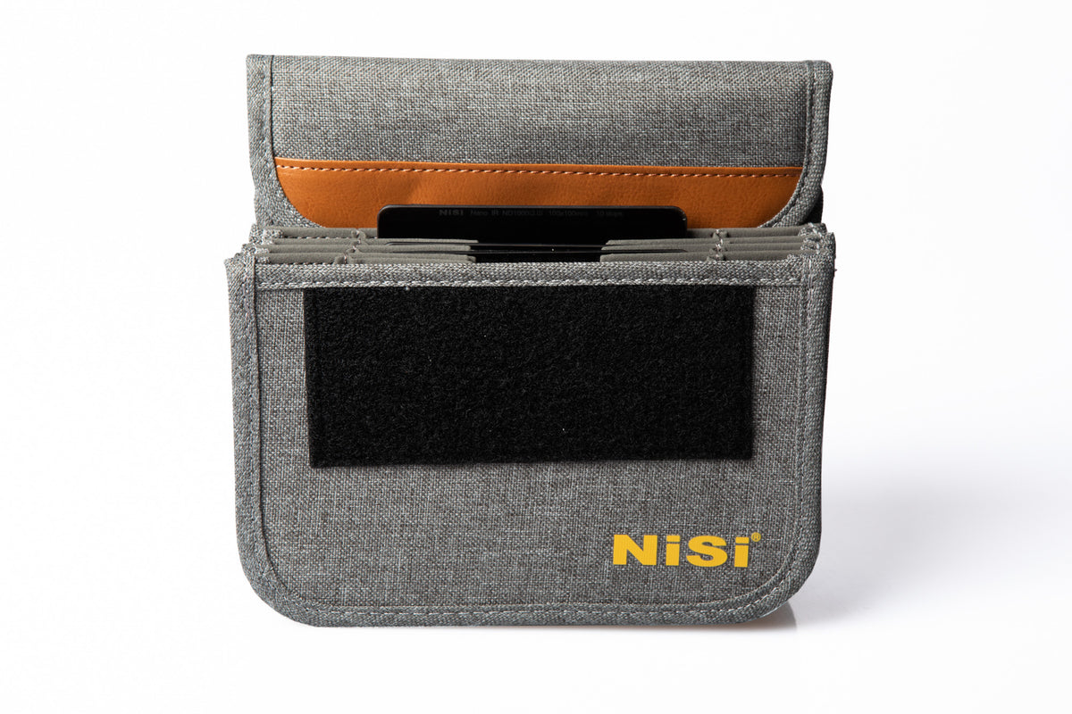 NiSi V7 Starter Kit 100 mm Filterset – Graufilter, Glas, wasserabweisend, Anti-Blend-Beschichtung