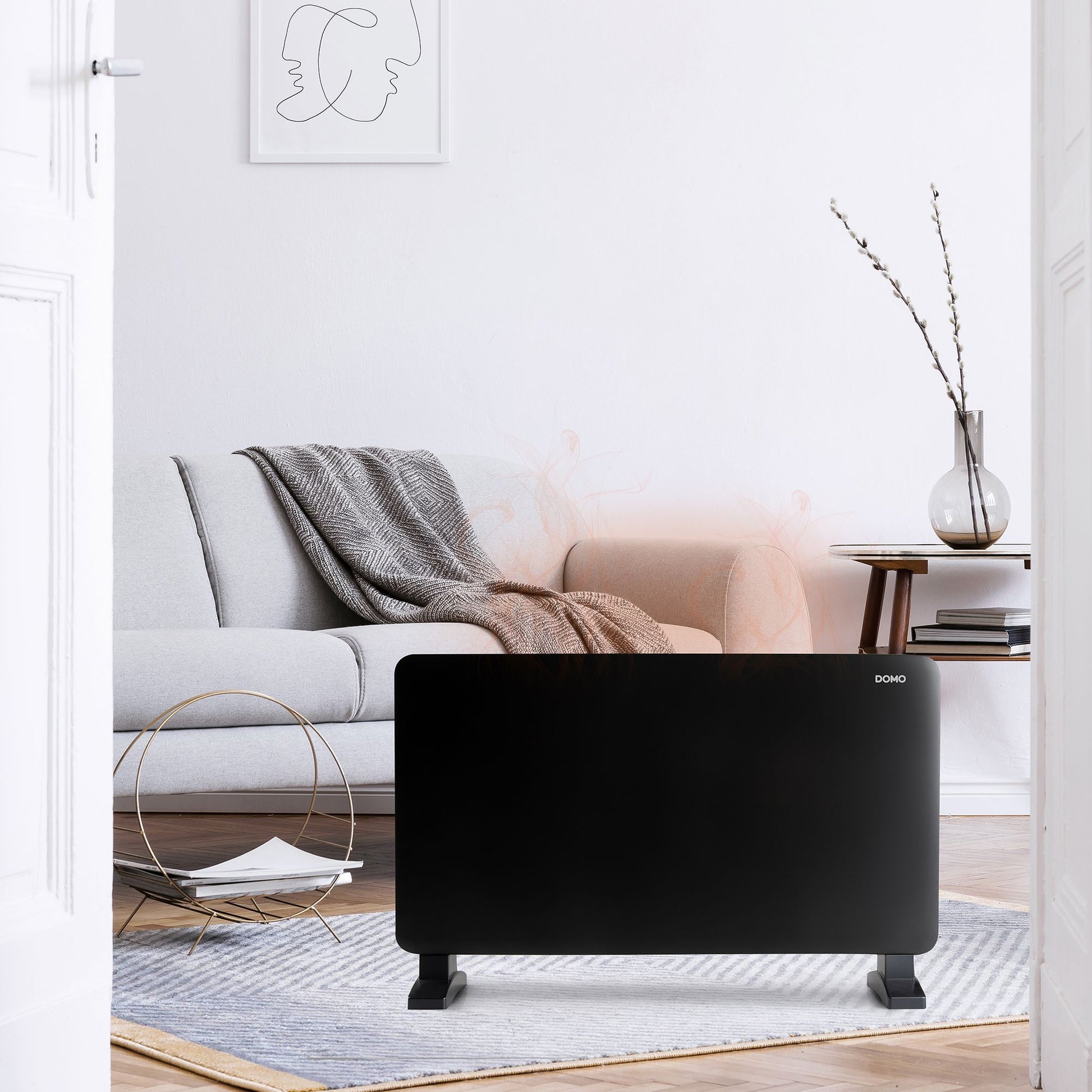 Domo Konvektor DO7355CH – 2000 W, bis 20 m², App-Steuerung