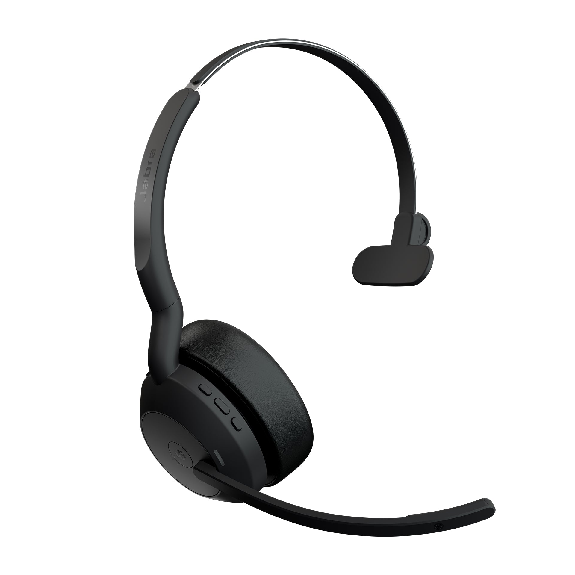 Jabra Evolve2 55 Link380a – Mono Headset – Bluetooth, ANC – Schwarz, für Microsoft Teams, bis 16 h Sprechzeit