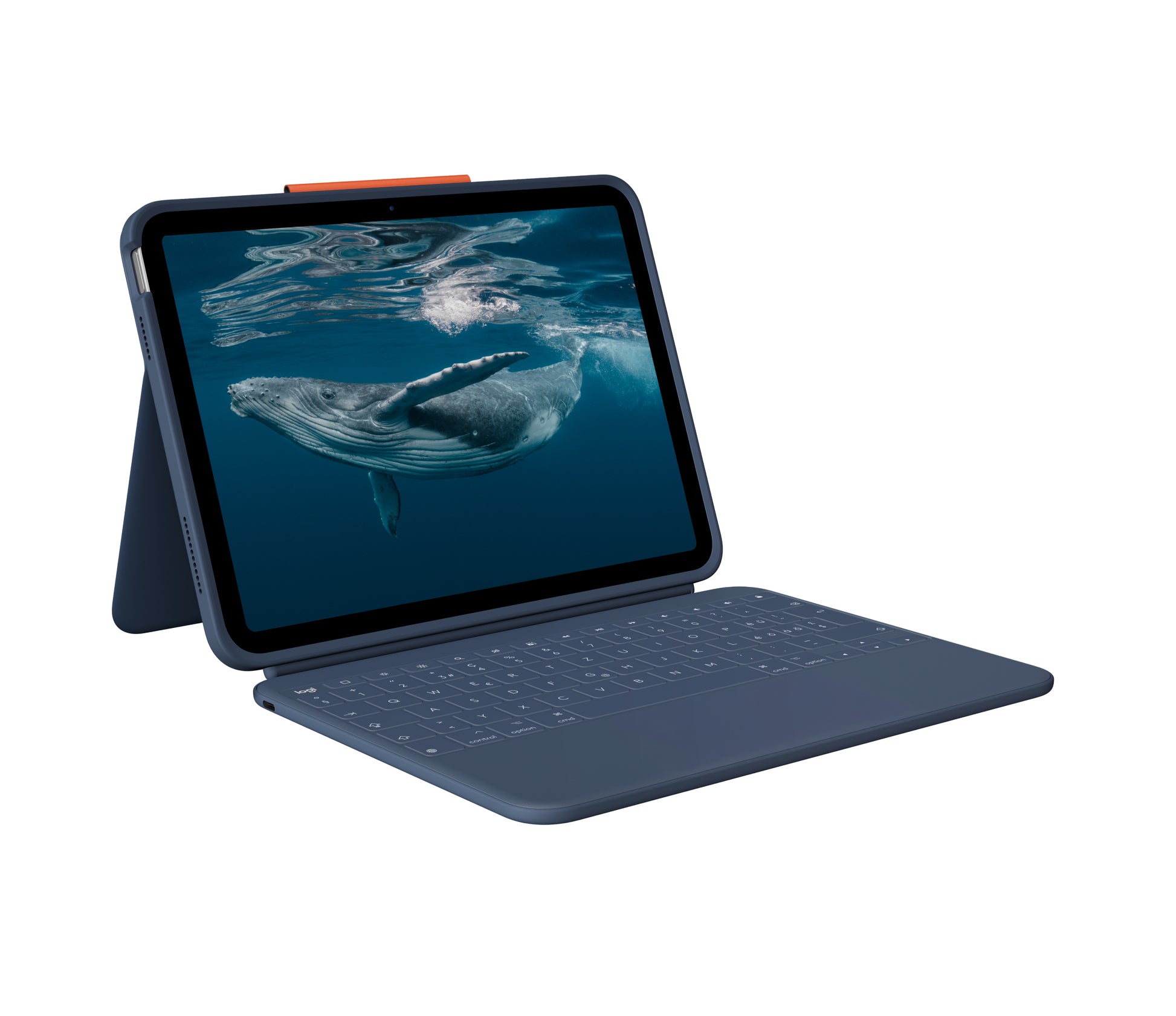 Logitech Rugged Combo 4c – Tastatur – QWERTZ (CH) – Blau