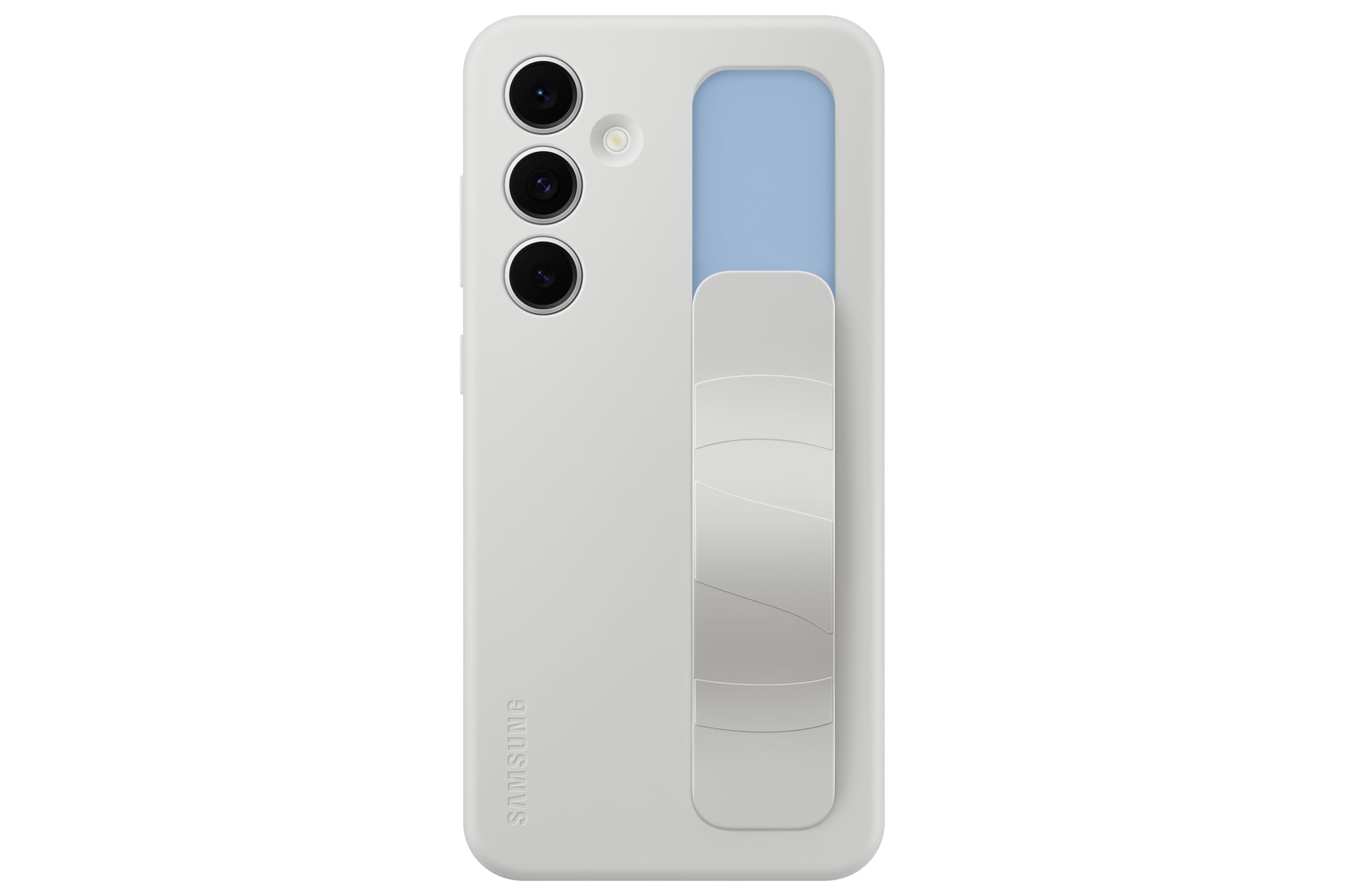 Samsung Backcover – für Samsung Galaxy S24 FE – grau – Silikon