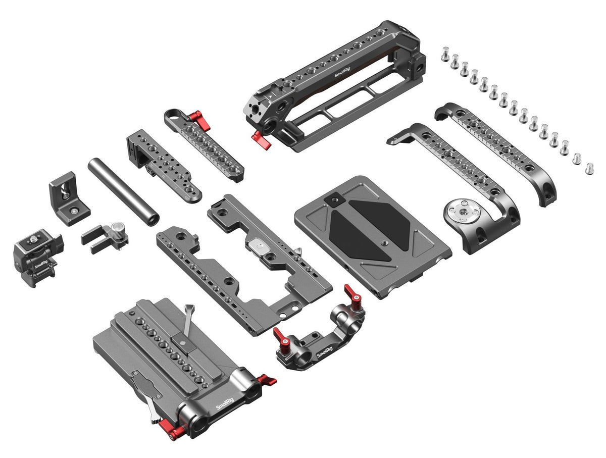 SmallRig 4571 Cage-Kit – Aluminium, Schwarz – 261 × 222 × 207 mm – für Sony BURANO