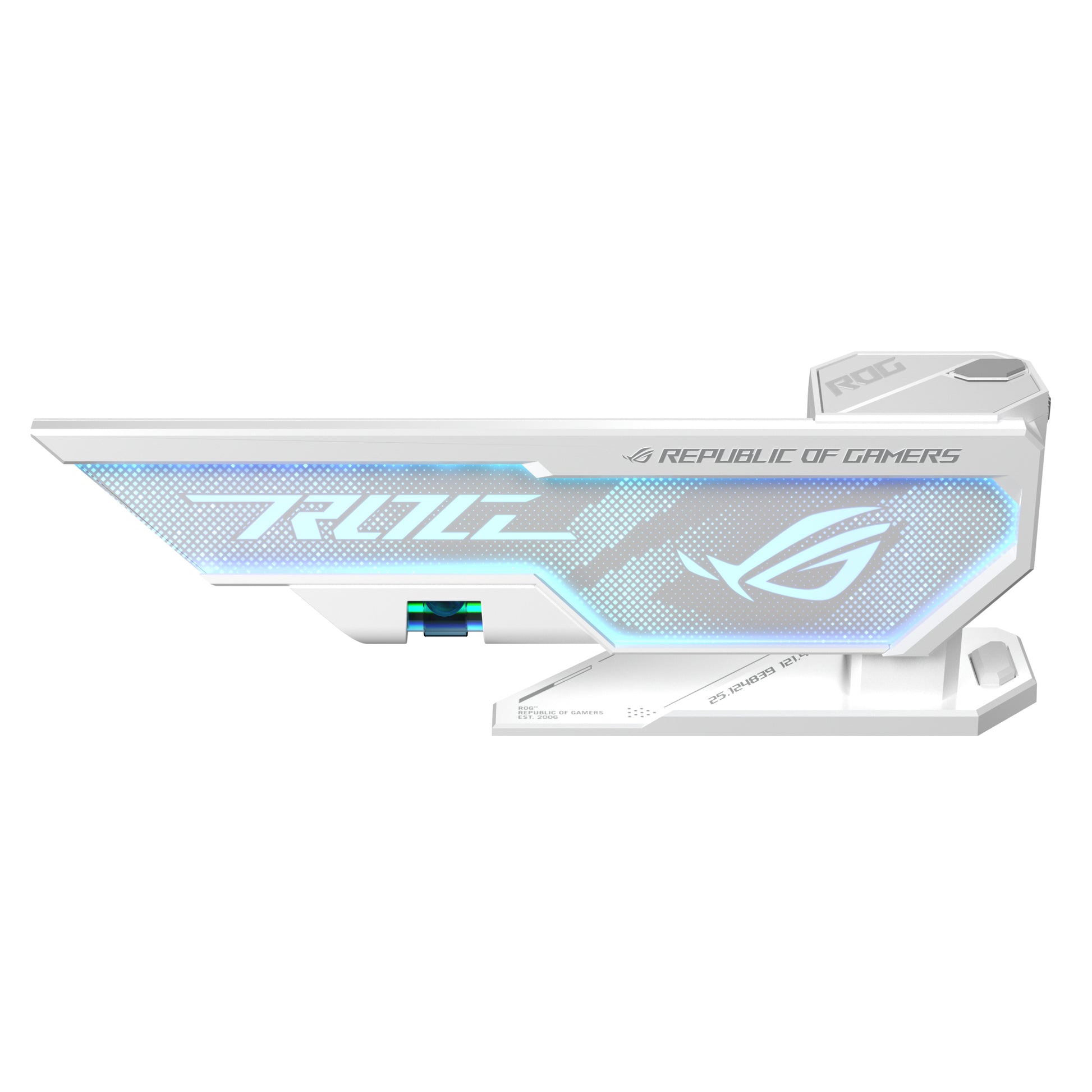 ASUS XH01 ROG HERCULX – Montagehalterung – für NVIDIA GeForce RTX 40-Serie, B 208 mm × T 71 mm × H 46 mm, Weiss