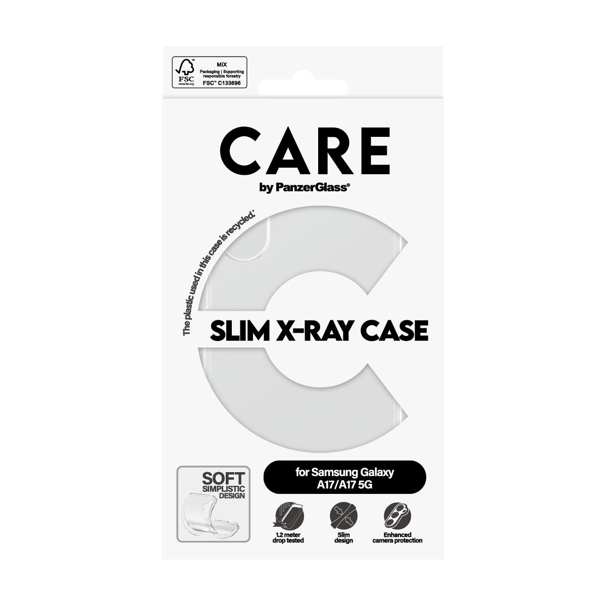 PanzerGlass Backcover – für Samsung Galaxy M17 5G/A17 4G/A17 5G – transparent
