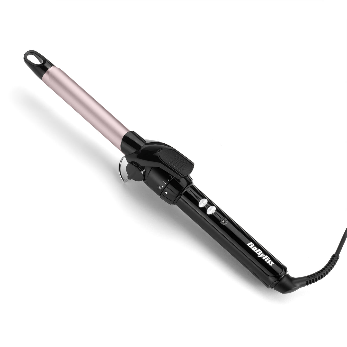 BaByliss Lockenstab C319E – 1,9 cm Ø – 110–180 °C, 10 Stufen – Schwarz/Pink
