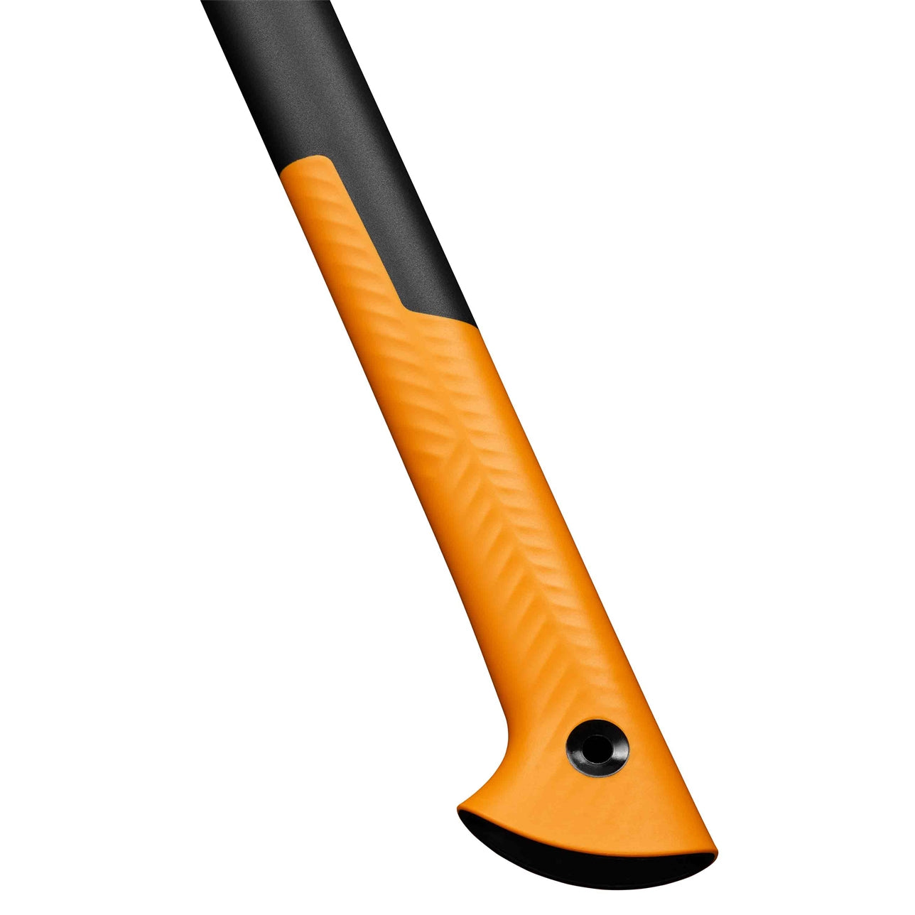 Fiskars X28 – Spaltaxt 710 mm, Stahlkopf, mit Schutzkappe, Orange/Schwarz