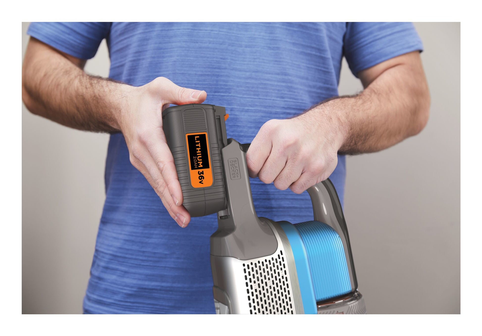 Black & Decker BLACK+DECKER Akkustaubsauger – 72 Wh, 0,8 l, Akkubetrieb, 3 Stufen